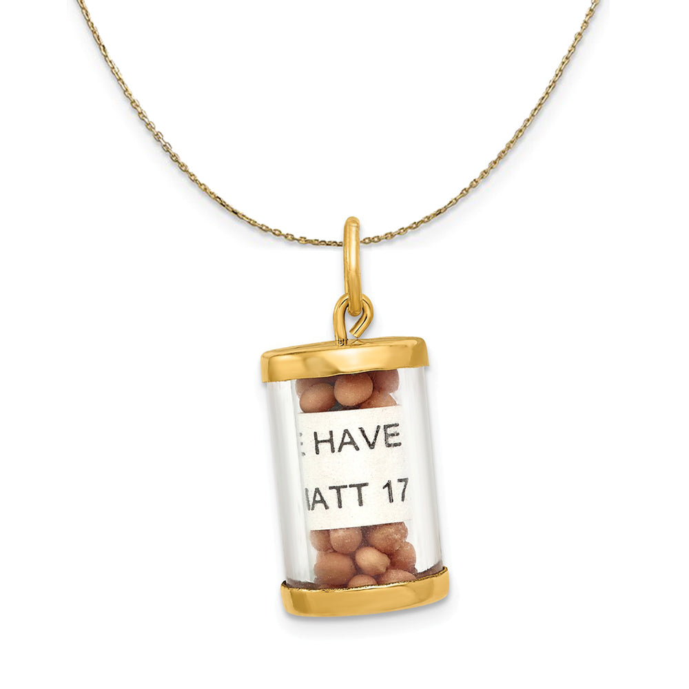 Mustard Seed Heart Bottle Necklace - Christianbook.com